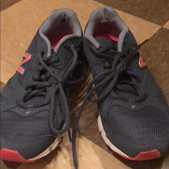 New Balance Gray with pink accent Sneakers - Picture 2 of 4